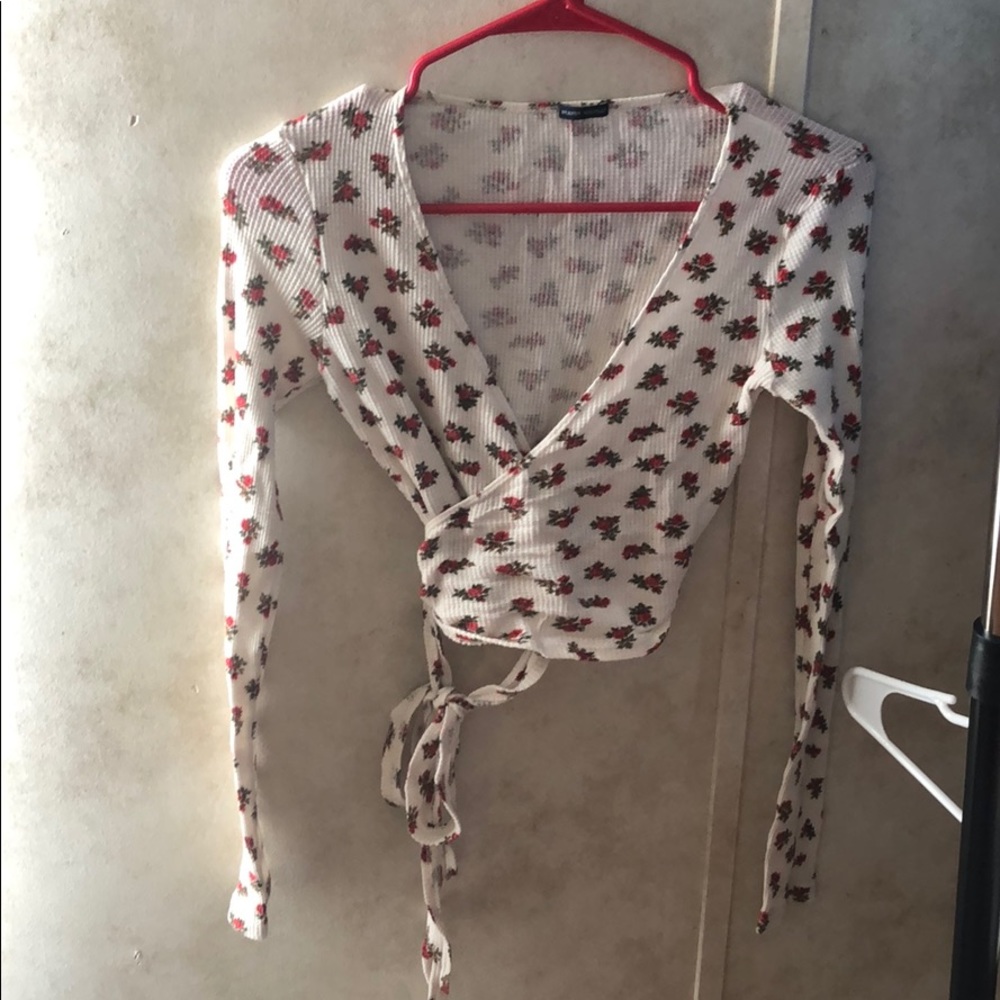 Rare Brandy Melville wraparound top